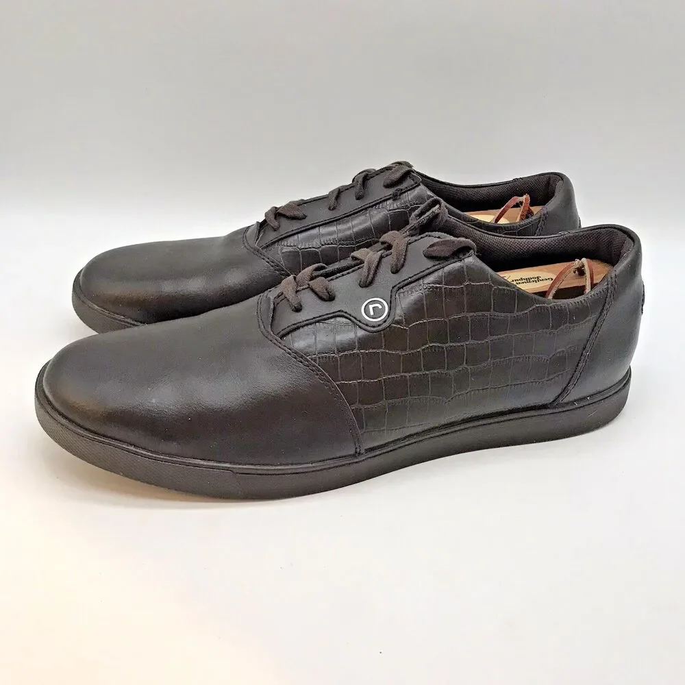 Rockport US Low 6 Pinecone Leather Oxfords K59252  Men's 13M Brown Lace Up Shoes